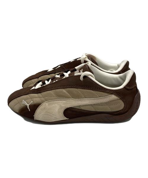 PUMA（プーマ）PUMA (プーマ) スピードキャット プラス キルテッド スニーカー ブラウン サイズ:UK5の古着・服飾アイテム