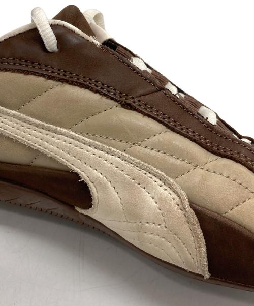 PUMA（プーマ）PUMA (プーマ) スピードキャット プラス キルテッド スニーカー ブラウン サイズ:UK5の古着・服飾アイテム