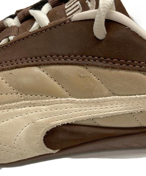 PUMA（プーマ）PUMA (プーマ) スピードキャット プラス キルテッド スニーカー ブラウン サイズ:UK5の古着・服飾アイテム