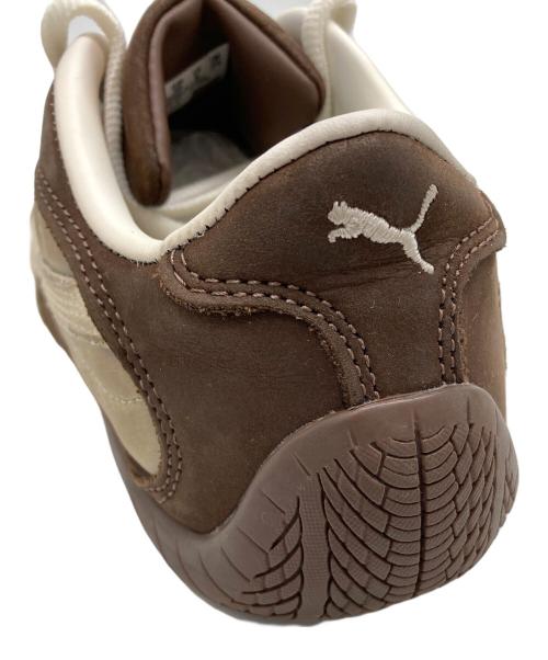 PUMA（プーマ）PUMA (プーマ) スピードキャット プラス キルテッド スニーカー ブラウン サイズ:UK5の古着・服飾アイテム