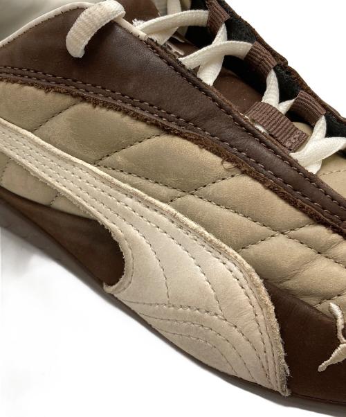 PUMA（プーマ）PUMA (プーマ) スピードキャット プラス キルテッド スニーカー ブラウン サイズ:UK5の古着・服飾アイテム