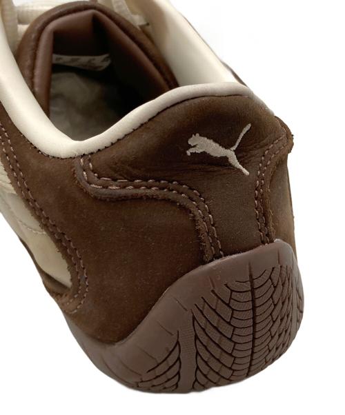 PUMA（プーマ）PUMA (プーマ) スピードキャット プラス キルテッド スニーカー ブラウン サイズ:UK5の古着・服飾アイテム