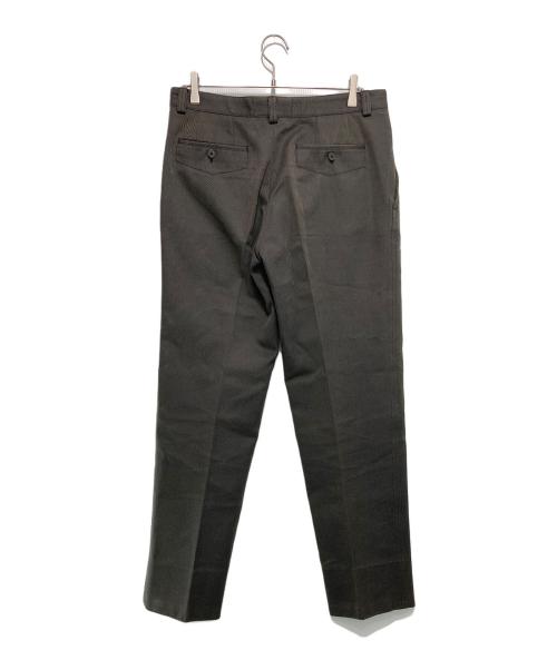HERMES（エルメス）HERMES (エルメス) センタープレスタックパンツ ブラウン サイズ:42の古着・服飾アイテム