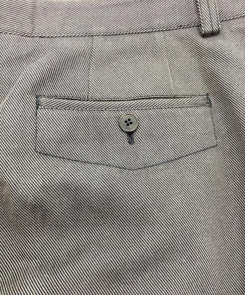 HERMES（エルメス）HERMES (エルメス) センタープレスタックパンツ ブラウン サイズ:42の古着・服飾アイテム