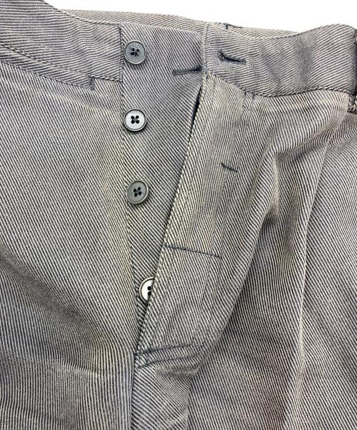 HERMES（エルメス）HERMES (エルメス) センタープレスタックパンツ ブラウン サイズ:42の古着・服飾アイテム