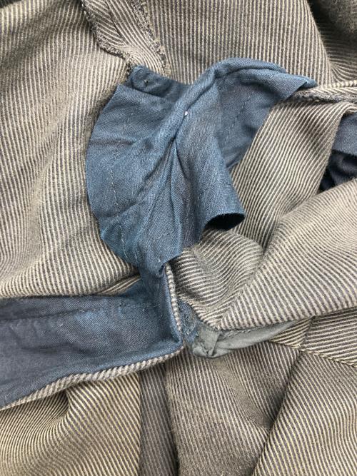 HERMES（エルメス）HERMES (エルメス) センタープレスタックパンツ ブラウン サイズ:42の古着・服飾アイテム