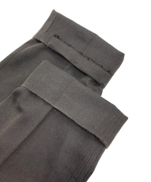 HERMES（エルメス）HERMES (エルメス) センタープレスタックパンツ ブラウン サイズ:42の古着・服飾アイテム