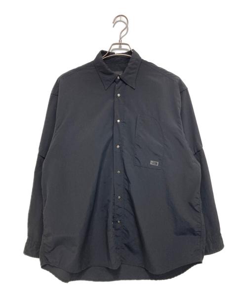 THE NORTH FACE（ザ ノース フェイス）THE NORTH FACE (ザ ノース フェイス) ロングスリーブエンライドシャツ ブラック サイズ:Sの古着・服飾アイテム