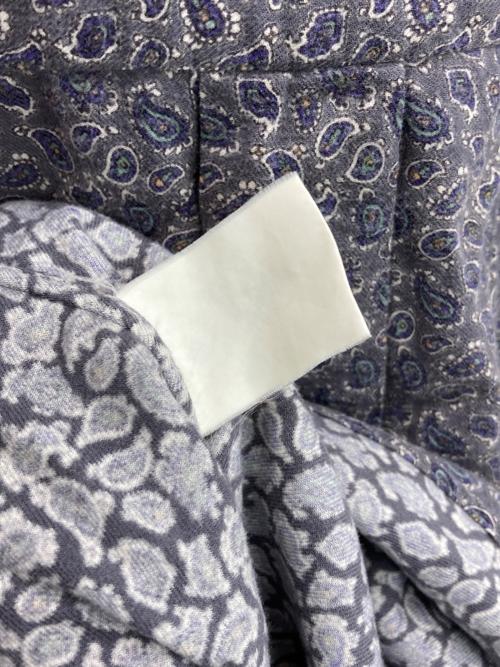 COMME des GARCONS HOMME（コムデギャルソン オム）COMME des GARCONS HOMME (コムデギャルソン オム) 80-90ｓ　ペイズリー柄シャツ グレー サイズ:タグ印字消えの古着・服飾アイテム