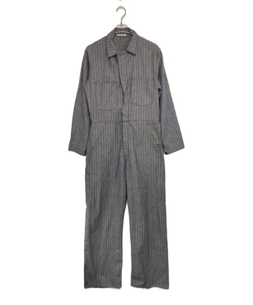 USED（ユーズド）USED (ユーズド) ユーロワーク ジャンプスーツ ネイビー サイズ:40の古着・服飾アイテム