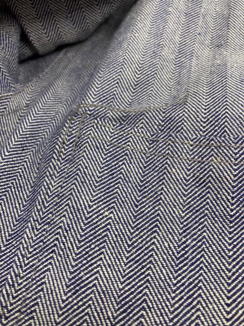 USED（ユーズド）USED (ユーズド) ユーロワーク ジャンプスーツ ネイビー サイズ:40の古着・服飾アイテム