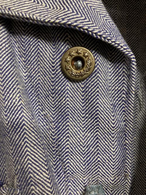 USED（ユーズド）USED (ユーズド) ユーロワーク ジャンプスーツ ネイビー サイズ:40の古着・服飾アイテム