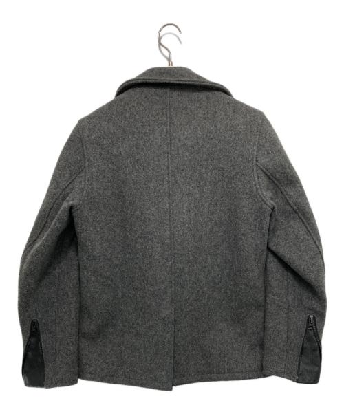 Schott（ショット）Schott (ショット) メルトンライダースジャケット グレー サイズ:ｌの古着・服飾アイテム