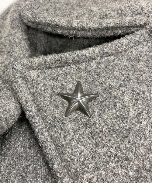 Schott（ショット）Schott (ショット) メルトンライダースジャケット グレー サイズ:ｌの古着・服飾アイテム