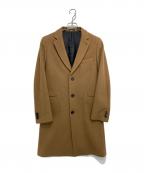 PAUL SMITHポールスミス）の古着「MELTON SINGLE CHESTER COAT」｜ベージュ