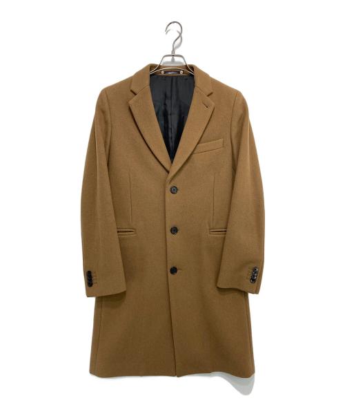PAUL SMITH（ポールスミス）PAUL SMITH (ポールスミス) MELTON SINGLE CHESTER COAT ベージュ サイズ:Ｓの古着・服飾アイテム