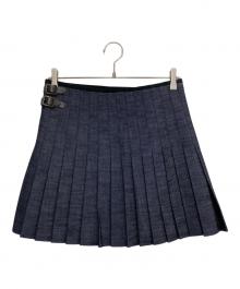 J.W.ANDERSON×TOPSHOP（ジェイダブリューアンダーソン×トップショップ）の古着「MINI DENIM KILT スカート」｜インディゴ