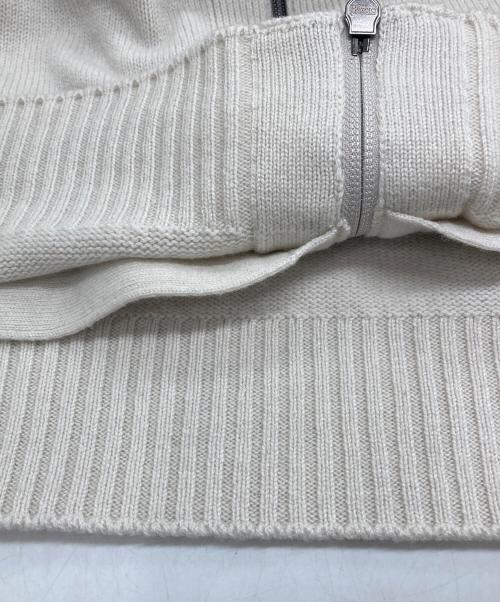 HERNO Resort（ヘルノリゾート）HERNO Resort (ヘルノリゾート) カシミヤ ジップアップニットパーカー ベージュ サイズ:46の古着・服飾アイテム