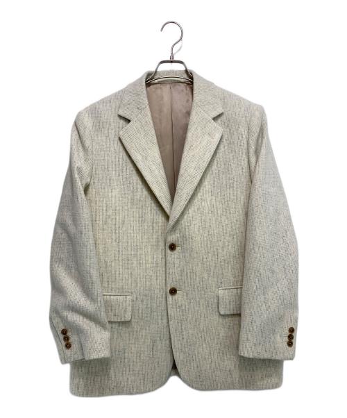 JOHN SMEDLEY（ジョンスメドレー）JOHN SMEDLEY (ジョンスメドレー) ウールテーラードジャケット アイボリー サイズ:1（S）の古着・服飾アイテム