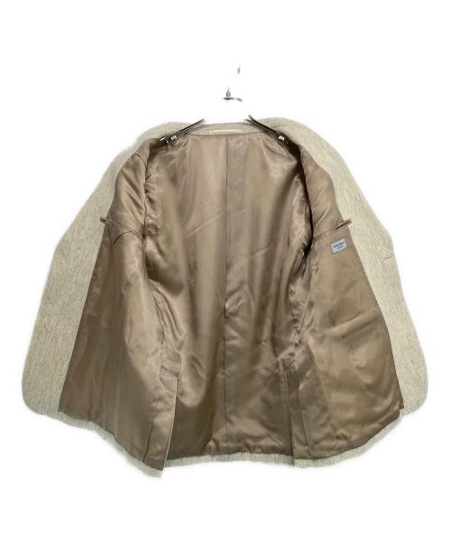 JOHN SMEDLEY（ジョンスメドレー）JOHN SMEDLEY (ジョンスメドレー) ウールテーラードジャケット アイボリー サイズ:1（S）の古着・服飾アイテム