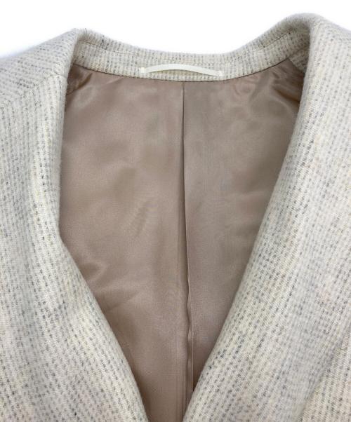 JOHN SMEDLEY（ジョンスメドレー）JOHN SMEDLEY (ジョンスメドレー) ウールテーラードジャケット アイボリー サイズ:1（S）の古着・服飾アイテム