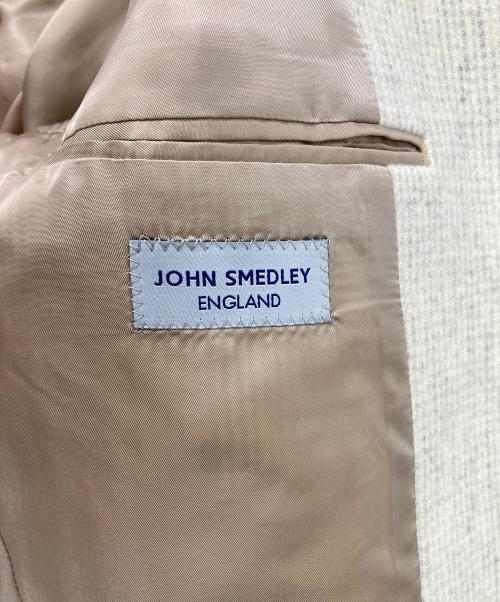JOHN SMEDLEY（ジョンスメドレー）JOHN SMEDLEY (ジョンスメドレー) ウールテーラードジャケット アイボリー サイズ:1（S）の古着・服飾アイテム