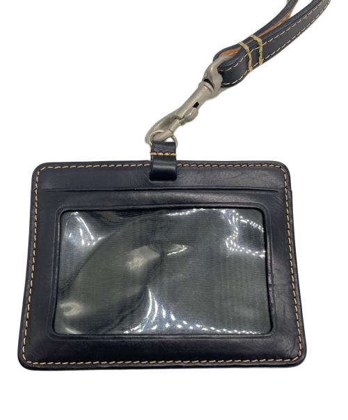 Whitehouse Cox（ホワイトハウスコックス）Whitehouse Cox (ホワイトハウスコックス) ID HOLDER ブラック×ネイビーの古着・服飾アイテム