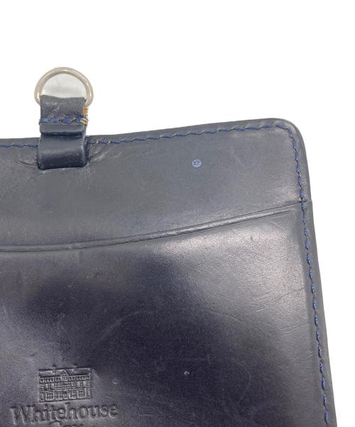 Whitehouse Cox（ホワイトハウスコックス）Whitehouse Cox (ホワイトハウスコックス) ID HOLDER ブラック×ネイビーの古着・服飾アイテム