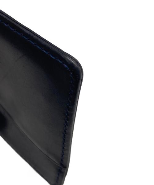 Whitehouse Cox（ホワイトハウスコックス）Whitehouse Cox (ホワイトハウスコックス) ID HOLDER ブラック×ネイビーの古着・服飾アイテム