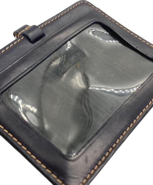 Whitehouse Cox（ホワイトハウスコックス）Whitehouse Cox (ホワイトハウスコックス) ID HOLDER ブラック×ネイビーの古着・服飾アイテム