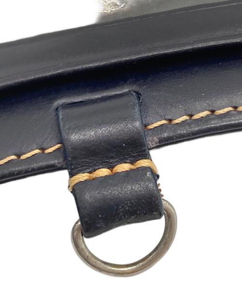 Whitehouse Cox（ホワイトハウスコックス）Whitehouse Cox (ホワイトハウスコックス) ID HOLDER ブラック×ネイビーの古着・服飾アイテム