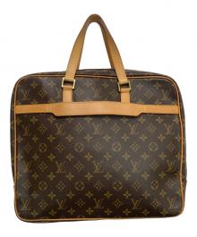 LOUIS VUITTON（ルイ ヴィトン）の古着「ポルト ドキュマン・ペガス ビジネスバッグ」｜ブラウン