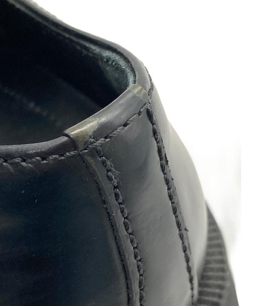 PRADA（プラダ）PRADA (プラダ) ロゴプレート ローファー ブラック サイズ: 5 1/2の古着・服飾アイテム