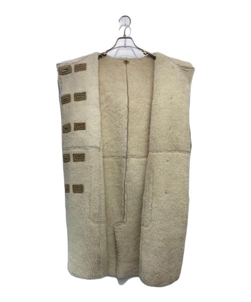 Ron Herman（ロンハーマン）Ron Herman (ロンハーマン) シープスキンムートンコート ベージュ サイズ:XSの古着・服飾アイテム