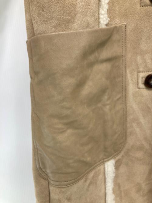 Ron Herman（ロンハーマン）Ron Herman (ロンハーマン) シープスキンムートンコート ベージュ サイズ:XSの古着・服飾アイテム