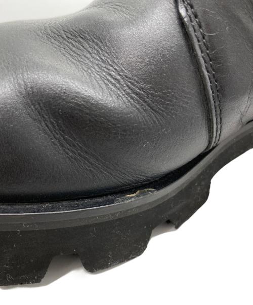 PADRONE（パドローネ）PADRONE (パドローネ) インステップゴアショートブーツ ブラック サイズ:41の古着・服飾アイテム