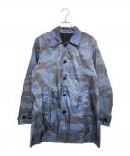 DIESELディーゼル）の古着「リバーシブルナイロンコート」｜ネイビー×ブラック