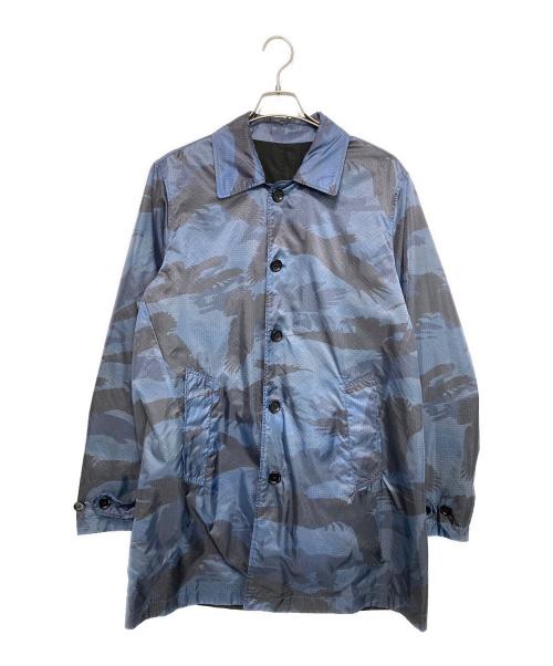 DIESEL（ディーゼル）DIESEL (ディーゼル) リバーシブルナイロンコート ネイビー×ブラック サイズ:Mの古着・服飾アイテム