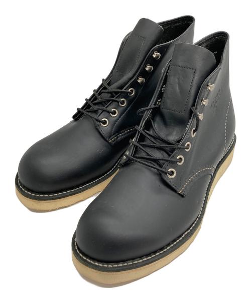 RED WING（レッドウィング）RED WING (レッドウィング) 6-inch Classic Round ブラック サイズ: USA 8/UK 7/EUR 40の古着・服飾アイテム