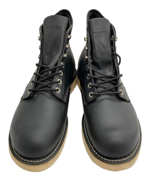 RED WING（レッドウィング）RED WING (レッドウィング) 6-inch Classic Round ブラック サイズ: USA 8/UK 7/EUR 40の古着・服飾アイテム
