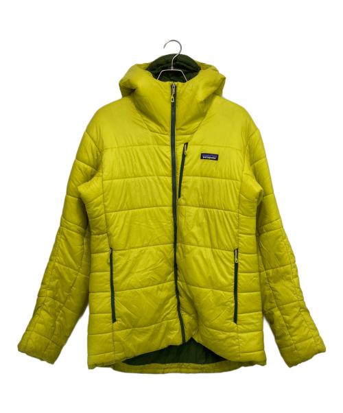 Patagonia（パタゴニア）Patagonia (パタゴニア) Ms Hyper Puff Hoody イエロー サイズ:Lの古着・服飾アイテム