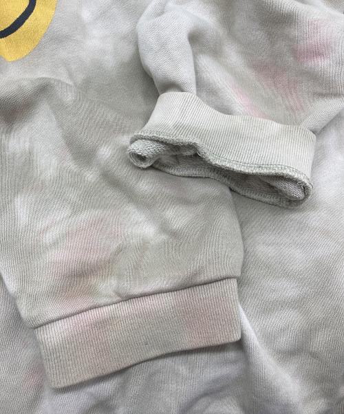 KAPITAL（キャピタル）KAPITAL (キャピタル) スマイルプリントタイダイ柄スウェット ベージュ サイズ:2の古着・服飾アイテム