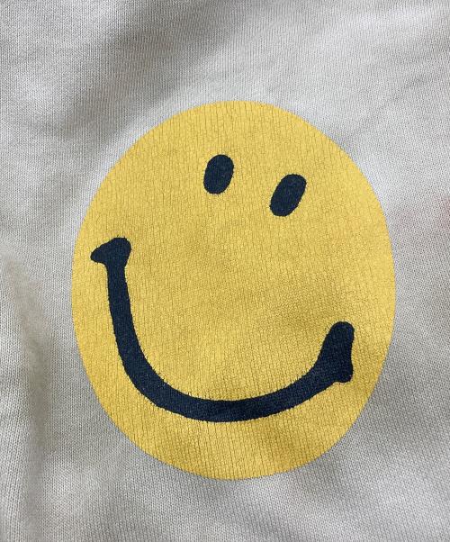 KAPITAL（キャピタル）KAPITAL (キャピタル) スマイルプリントタイダイ柄スウェット ベージュ サイズ:2の古着・服飾アイテム