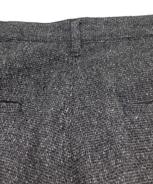 permanent union（パーマネントユニオン）permanent union (パーマネントユニオン) ウール混スラックス グレー サイズ:Lの古着・服飾アイテム