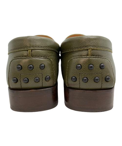 TOD'S（トッズ）TOD'S (トッズ) ローファー グリーン サイズ:37の古着・服飾アイテム