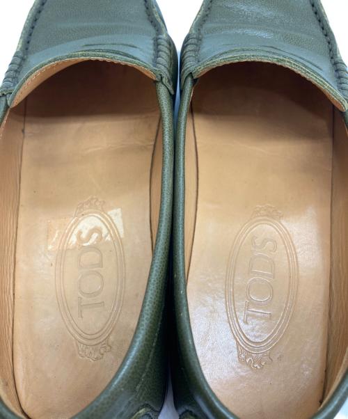 TOD'S（トッズ）TOD'S (トッズ) ローファー グリーン サイズ:37の古着・服飾アイテム
