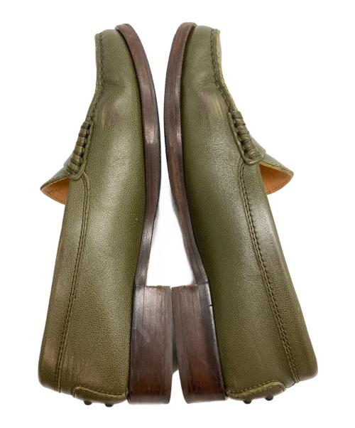 TOD'S（トッズ）TOD'S (トッズ) ローファー グリーン サイズ:37の古着・服飾アイテム