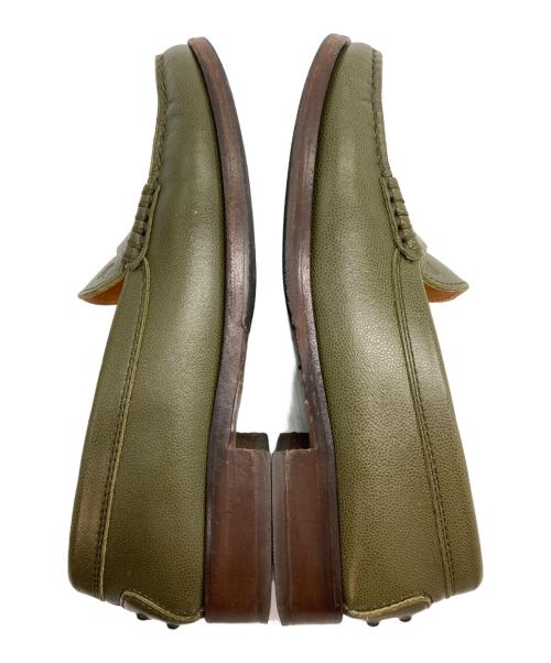 TOD'S（トッズ）TOD'S (トッズ) ローファー グリーン サイズ:37の古着・服飾アイテム