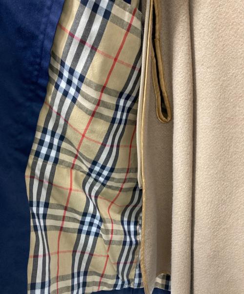 Burberry's（バーバリー）Burberry's (バーバリー) 裏ノバチェック ライナー付ステンカラーコート ネイビー サイズ:-の古着・服飾アイテム