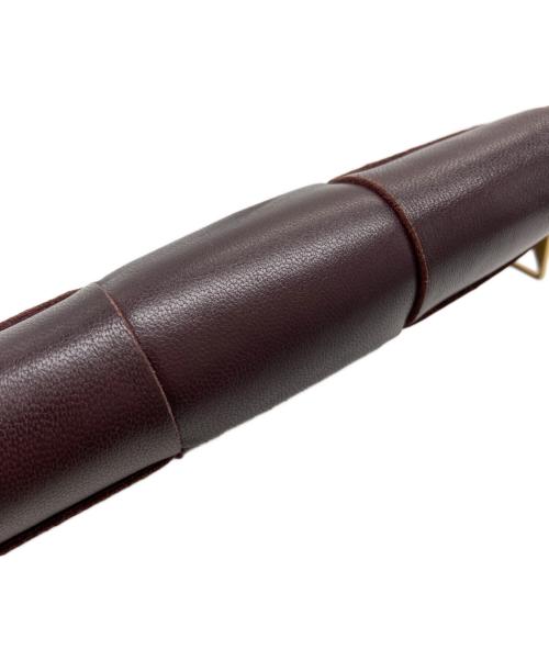BOTTEGA VENETA（ボッテガベネタ）BOTTEGA VENETA (ボッテガベネタ) カセットジップアラウンドウォレット ブラウンの古着・服飾アイテム